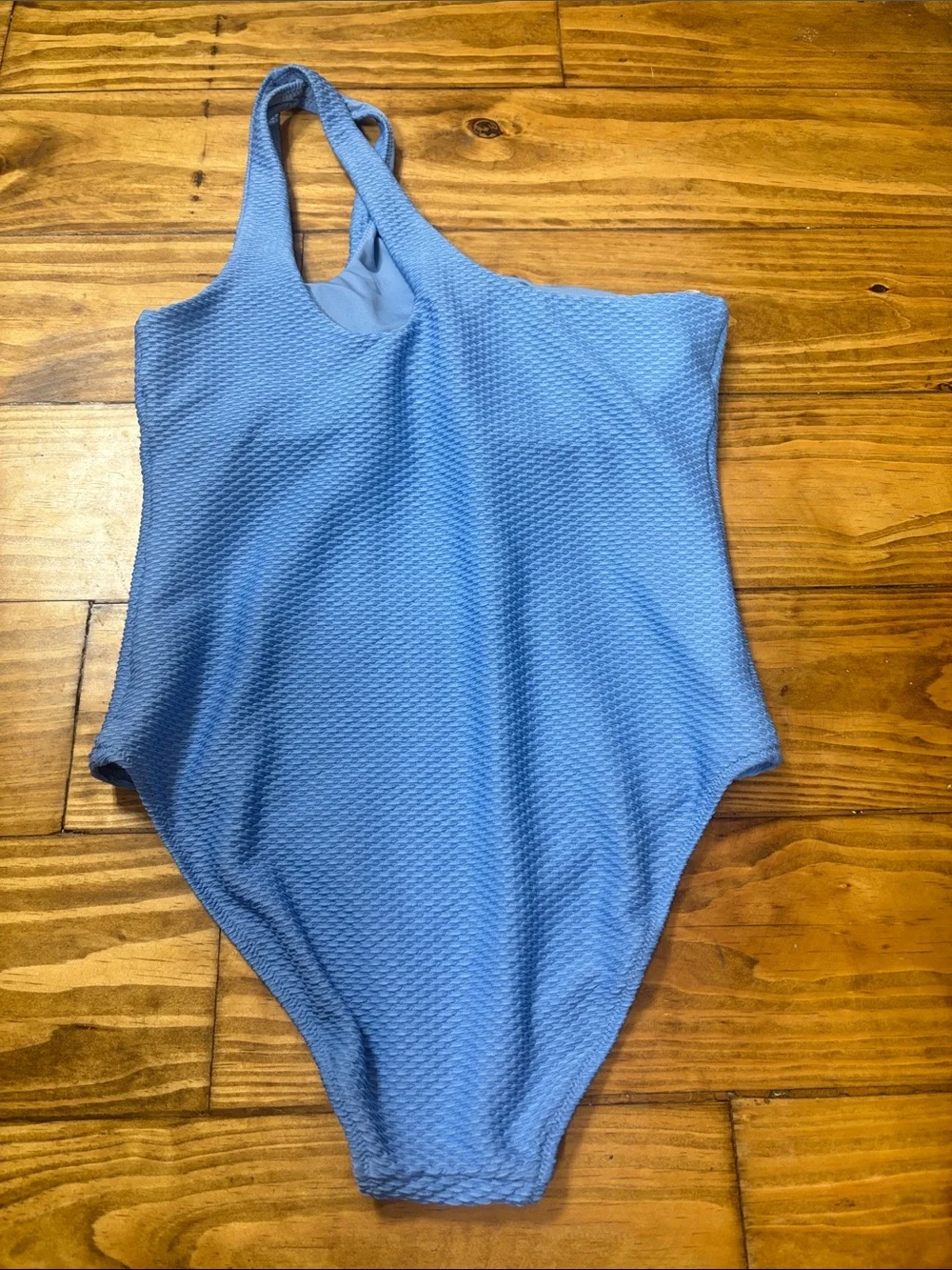 Aerie Size Small Blue One Piece Full Coverage Bathing Suit